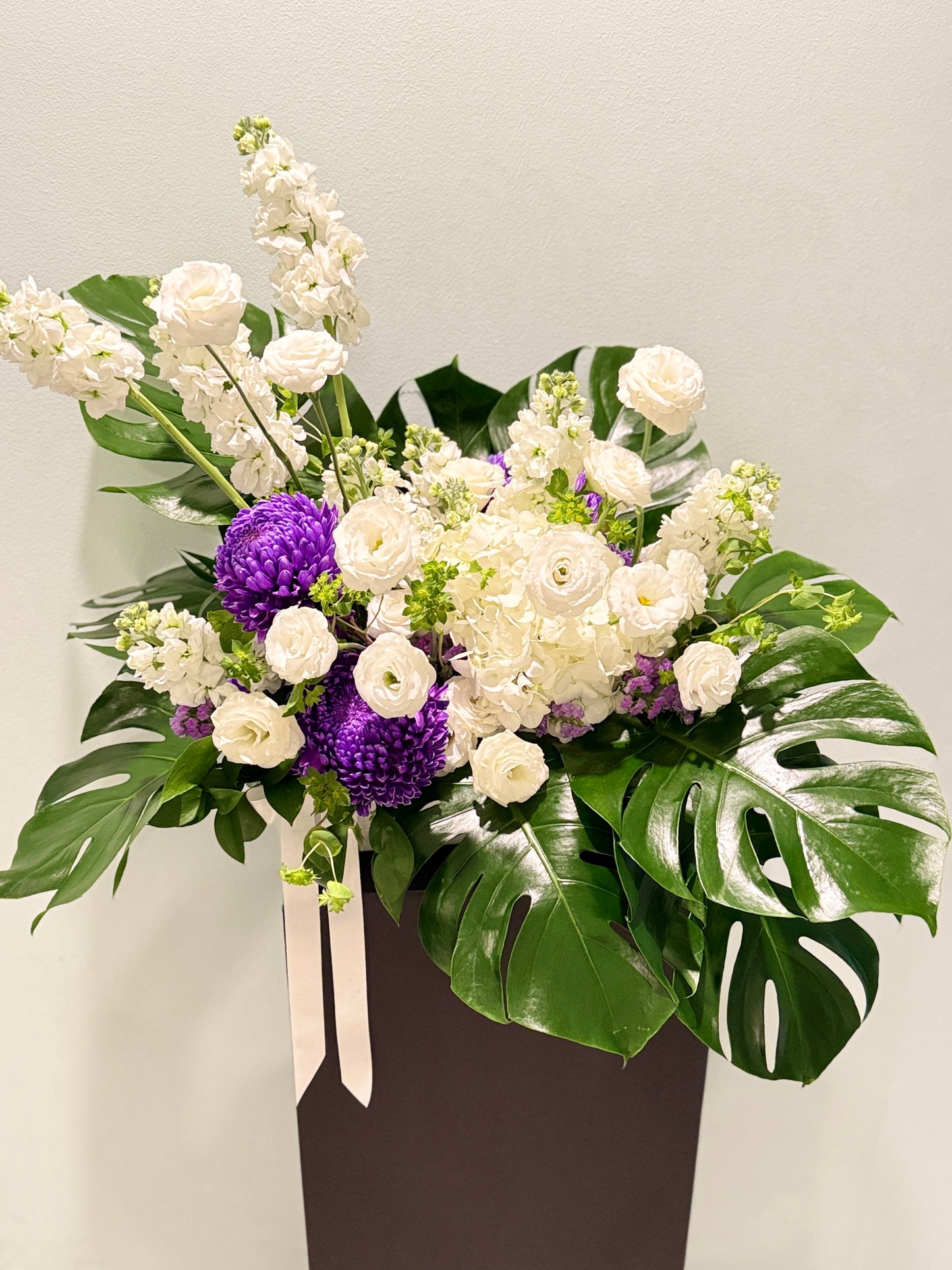 Peaceful Tribute Floral Stand